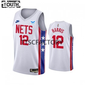Dres Brooklyn Nets Joe Harris 12 Nike 2022-23 Classic Edition Bijela Swingman - Dječji